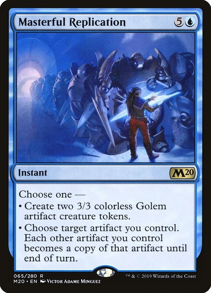 Image for Masterful Replication (65) [Core Set 2020] - Magic: The Gathering
