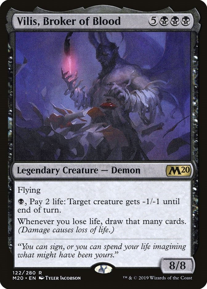 Image for Vilis, Broker of Blood (122) [Core Set 2020] - Magic: The Gathering
