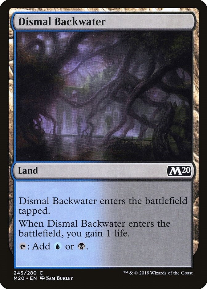 Image for Dismal Backwater (245) [Core Set 2020] - Magic: The Gathering