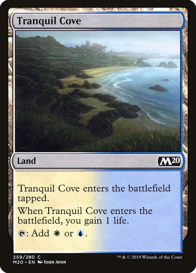 Image for Tranquil Cove (259) [Core Set 2020] - Magic: The Gathering