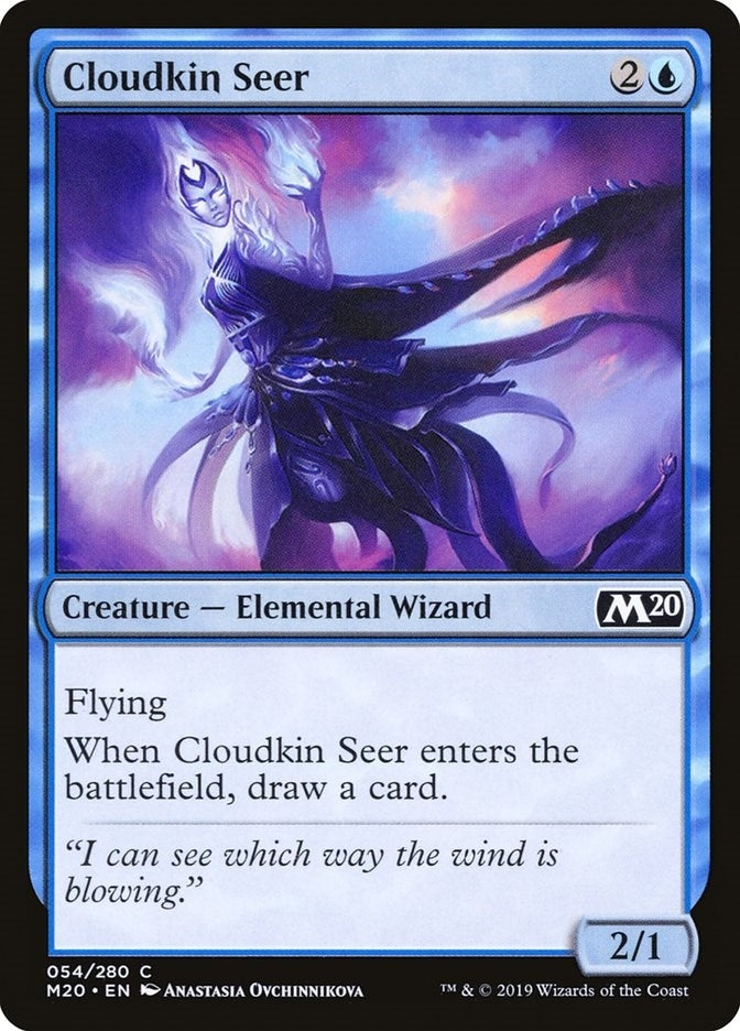 Image for Cloudkin Seer (54) [Core Set 2020] - Magic: The Gathering