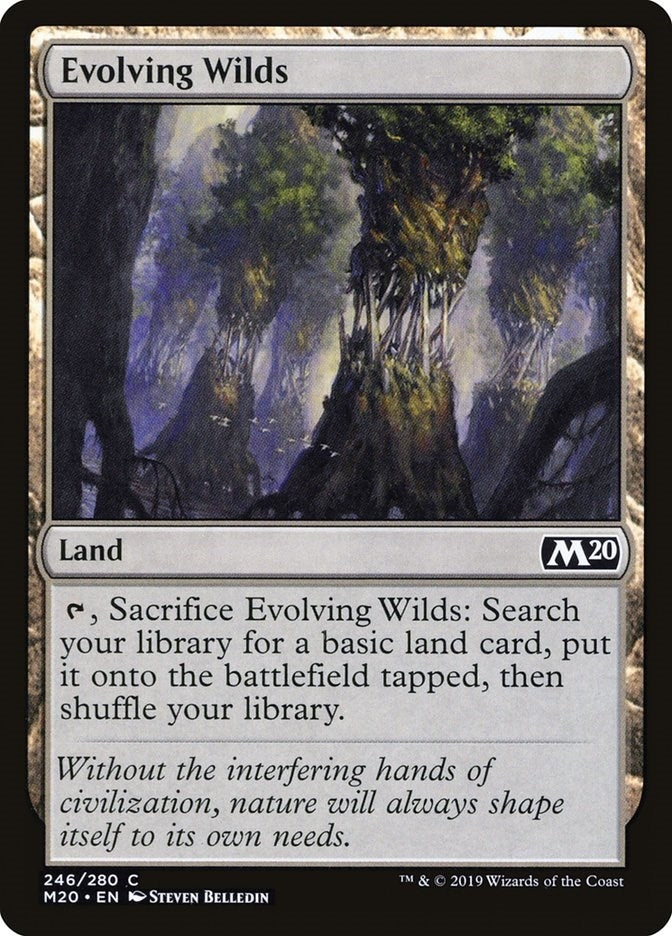 Image for Evolving Wilds (246) [Core Set 2020] - Magic: The Gathering