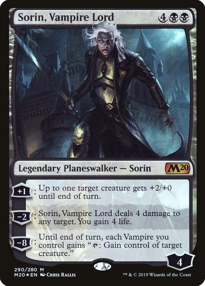 Image for Sorin, Vampire Lord (290) [Core Set 2020] - Magic: The Gathering