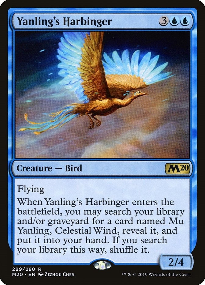 Image for Yanling's Harbinger (289) [Core Set 2020] - Magic: The Gathering