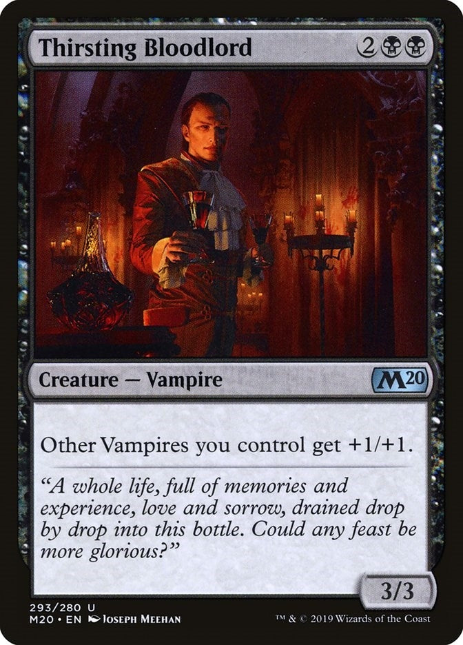 Image for Thirsting Bloodlord (293) [Core Set 2020] - Magic: The Gathering