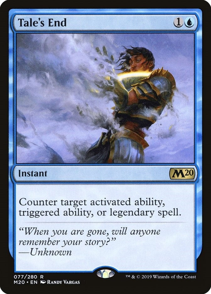 Image for Tale's End (77) [Core Set 2020] - Magic: The Gathering
