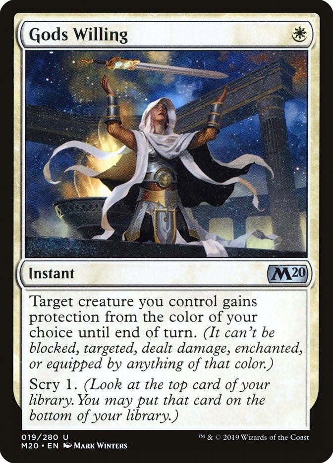 Image for Gods Willing (19) [Core Set 2020] - Magic: The Gathering