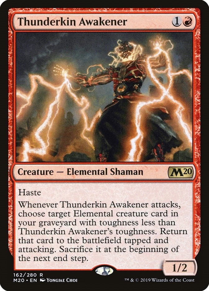 Image for Thunderkin Awakener (162) [Core Set 2020] - Magic: The Gathering