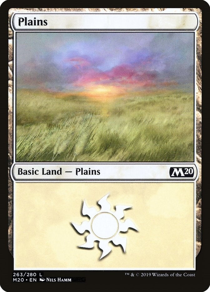 Image for Plains (263) (263) [Core Set 2020] - Magic: The Gathering