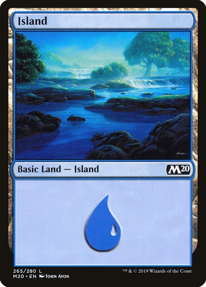Image for Island (265) [Core Set 2020] - Magic: The Gathering
