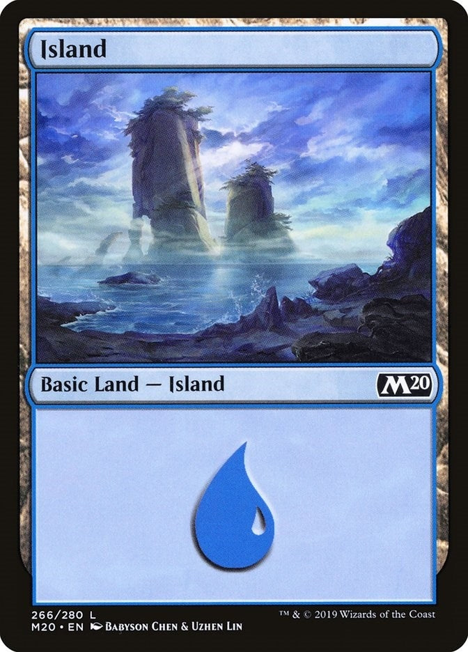 Island (266) (266) [Core Set 2020]