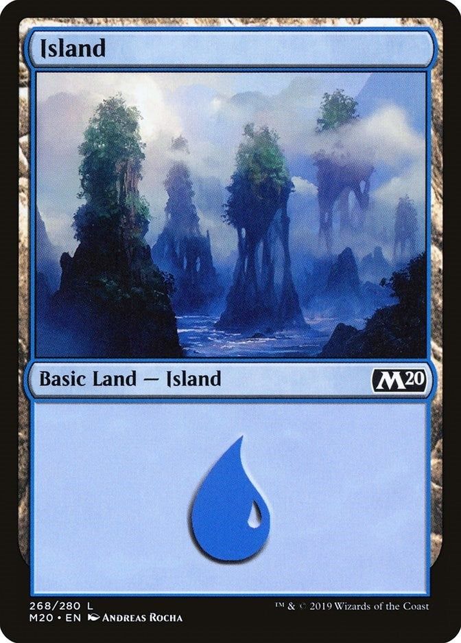 Image for Island (268) (268) [Core Set 2020] - Magic: The Gathering