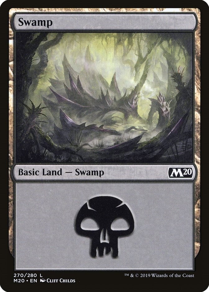 Image for Swamp (270) (270) [Core Set 2020] - Magic: The Gathering