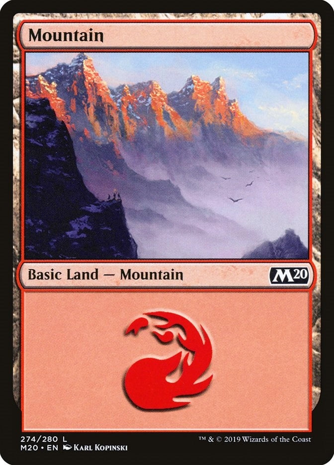 Mountain (274) (274) [Core Set 2020]