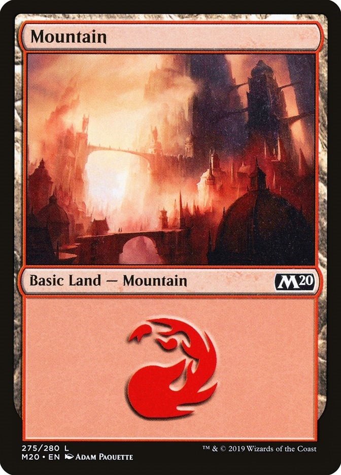 Image for Mountain (275) (275) [Core Set 2020] - Magic: The Gathering