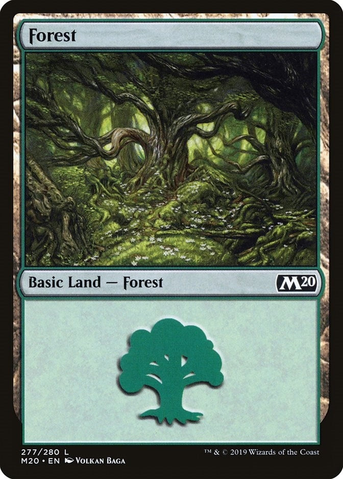 Image for Forest (277) [Core Set 2020] - Magic: The Gathering