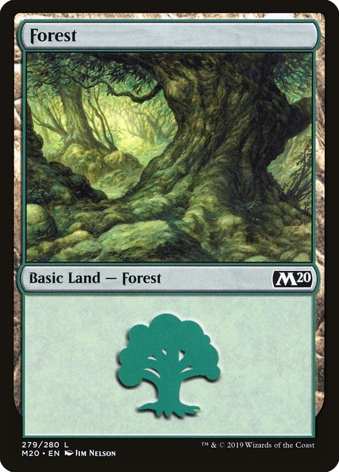 Image for Forest (279) (279) [Core Set 2020] - Magic: The Gathering