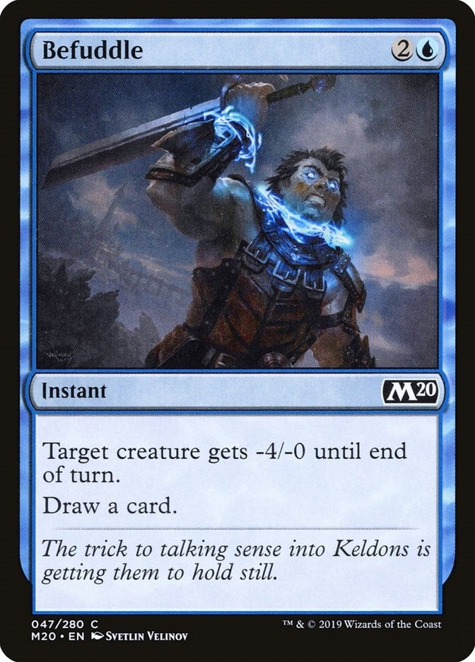 Image for Befuddle (47) [Core Set 2020] - Magic: The Gathering