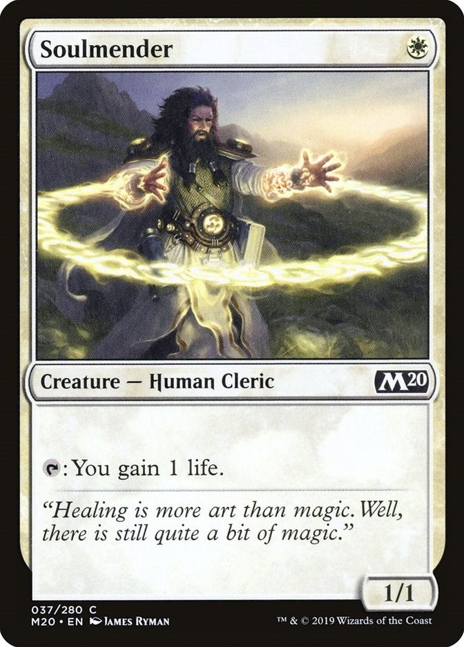Image for Soulmender (37) [Core Set 2020] - Magic: The Gathering