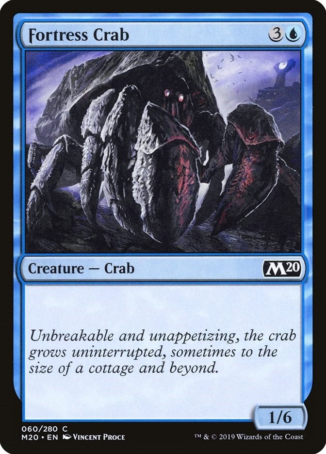Image for Fortress Crab (60) [Core Set 2020] - Magic: The Gathering