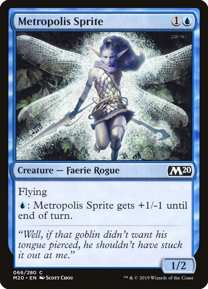 Image for Metropolis Sprite (66) [Core Set 2020] - Magic: The Gathering