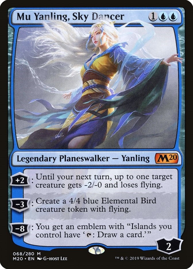 Image for Mu Yanling, Sky Dancer (68) [Core Set 2020] - Magic: The Gathering