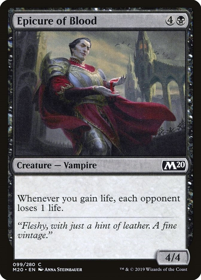 Image for Epicure of Blood (99) [Core Set 2020] - Magic: The Gathering
