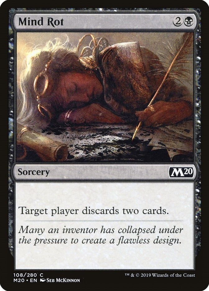 Image for Mind Rot (108) [Core Set 2020] - Magic: The Gathering
