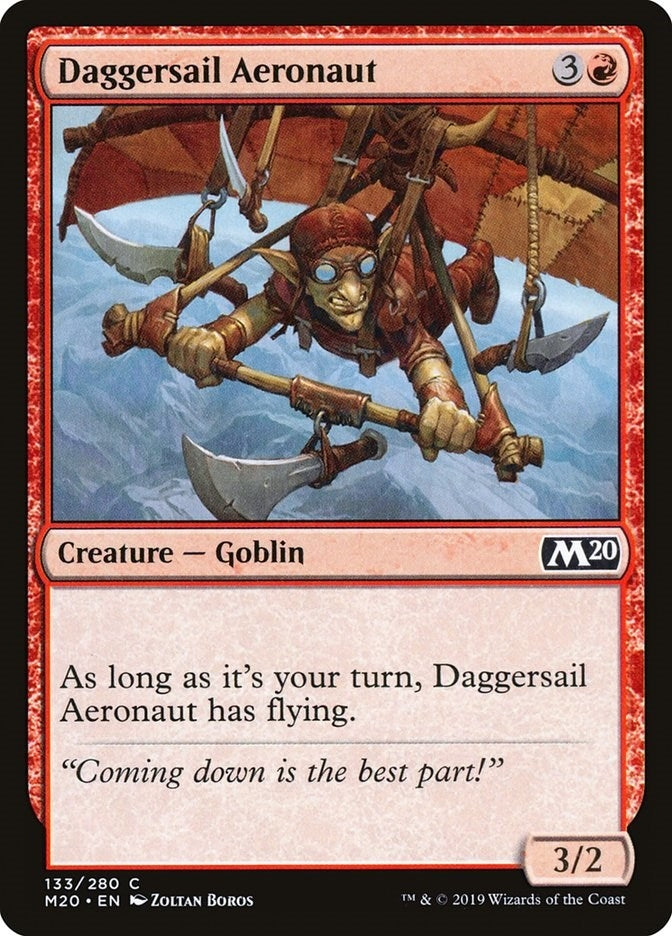 Image for Daggersail Aeronaut (133) [Core Set 2020] - Magic: The Gathering