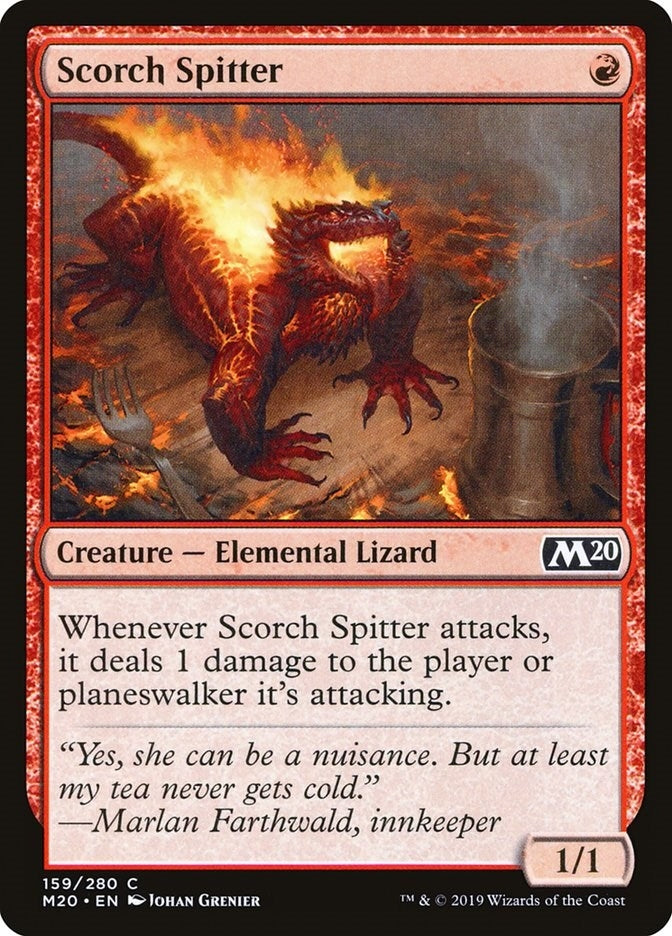 Image for Scorch Spitter (159) [Core Set 2020] - Magic: The Gathering