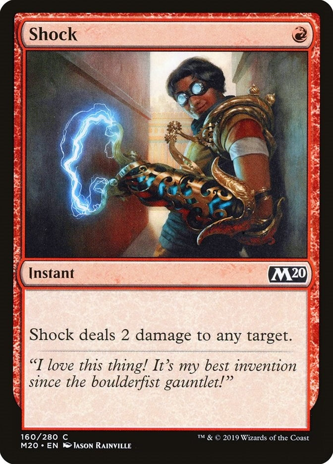 Image for Shock (160) [Core Set 2020] - Magic: The Gathering