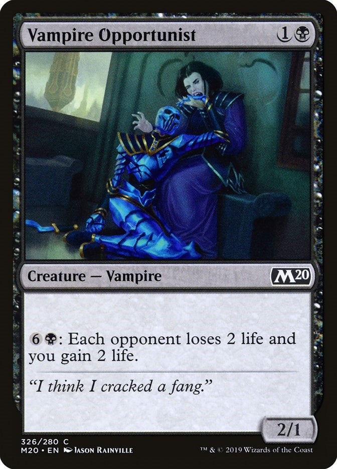 Image for Vampire Opportunist (326) [Core Set 2020] - Magic: The Gathering