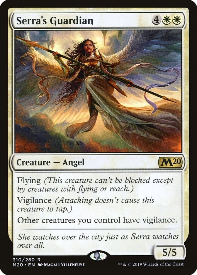 Image for Serra's Guardian (310) [Core Set 2020] - Magic: The Gathering