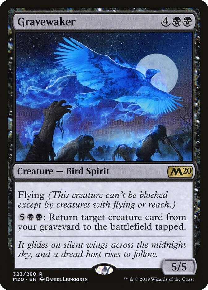 Image for Gravewaker (323) [Core Set 2020] - Magic: The Gathering