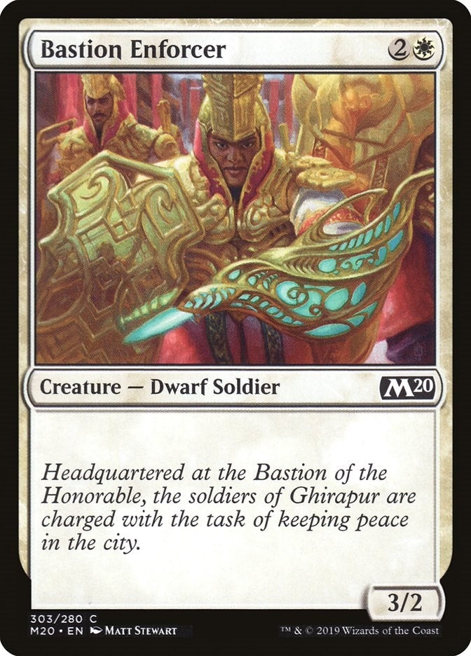 Image for Bastion Enforcer (303) [Core Set 2020] - Magic: The Gathering