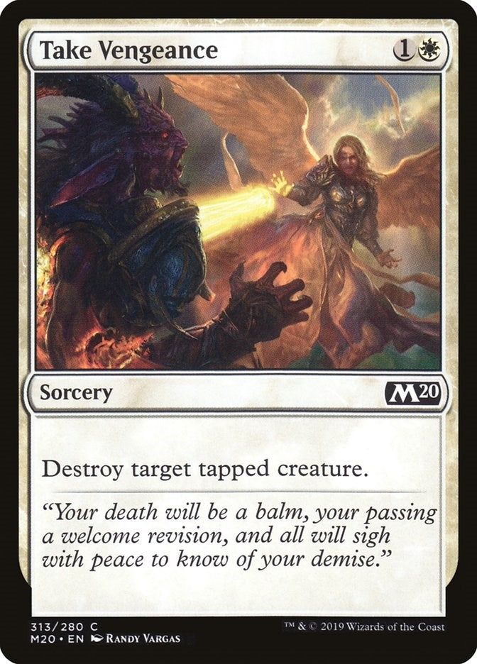 Image for Take Vengeance (313) [Core Set 2020] - Magic: The Gathering