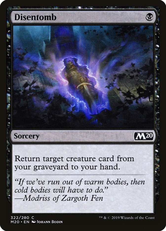 Image for Disentomb (322) [Core Set 2020] - Magic: The Gathering
