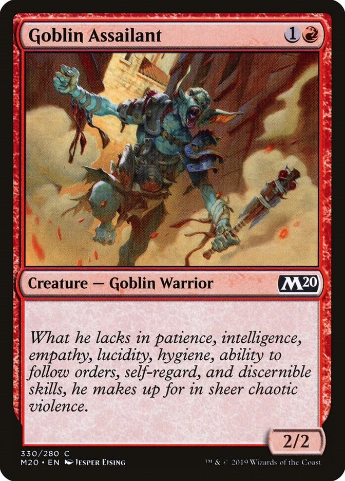 Image for Goblin Assailant (330) [Core Set 2020] - Magic: The Gathering