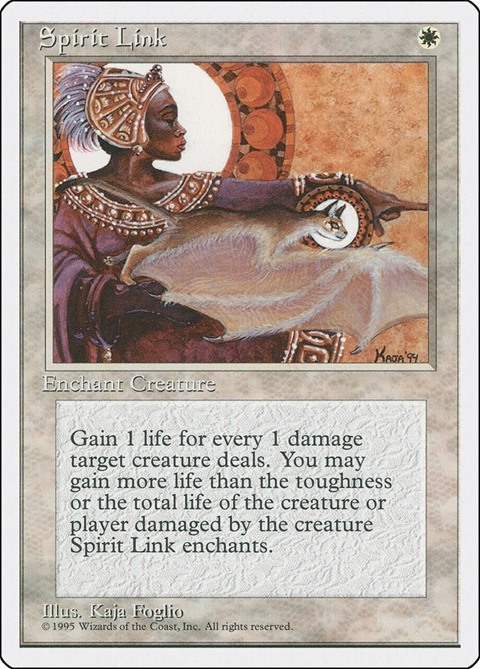 Image for Spirit Link [Fourth Edition] - Magic: The Gathering