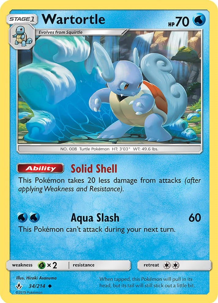 Image for Wartortle - 034/214 (Premium Collection Promo) (034/214) [Miscellaneous Cards & Products] - Pokemon