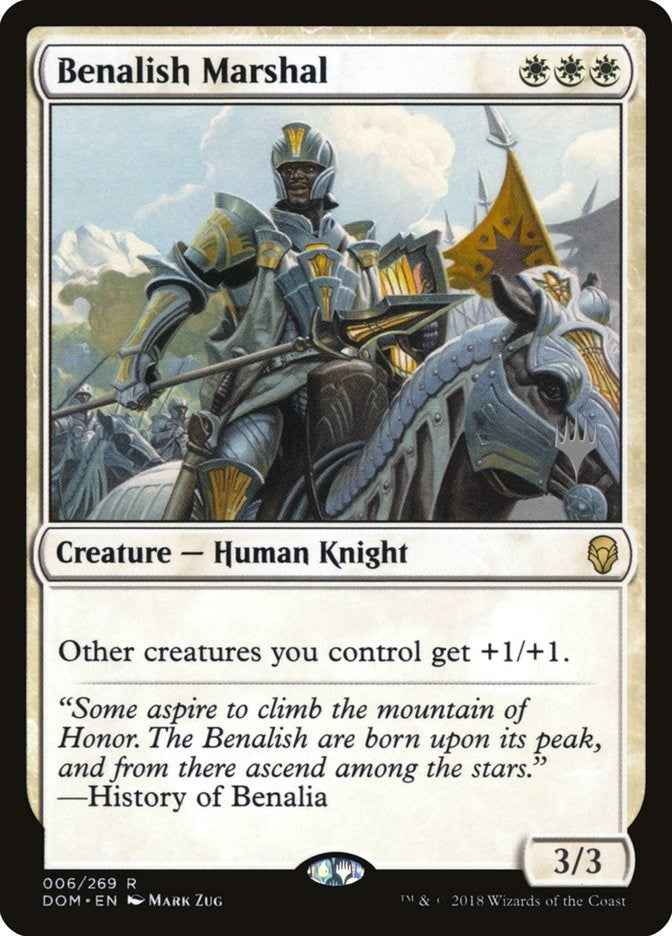 Image for Benalish Marshal (6) [Core Set 2020] - Magic: The Gathering