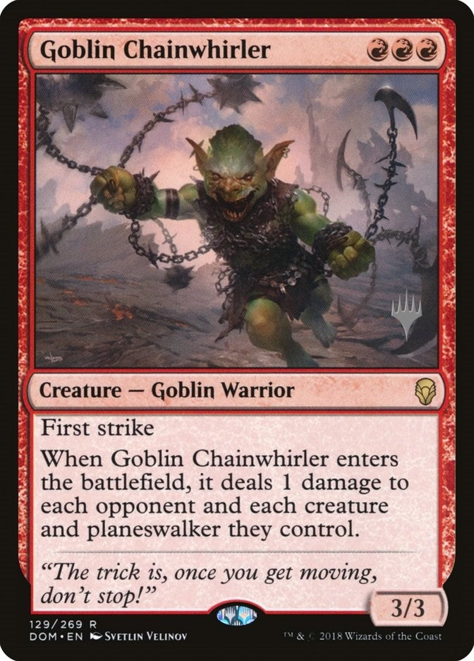 Image for Goblin Chainwhirler (129) [Core Set 2020] - Magic: The Gathering