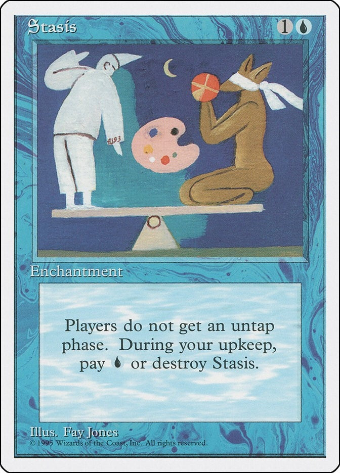 Image for Stasis (104) [Fourth Edition] - Magic: The Gathering