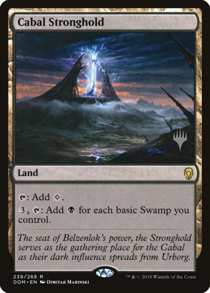 Image for Cabal Stronghold (238) [Core Set 2020] - Magic: The Gathering