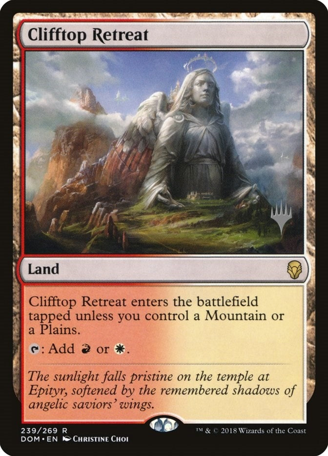 Image for Clifftop Retreat (239) [Core Set 2020] - Magic: The Gathering