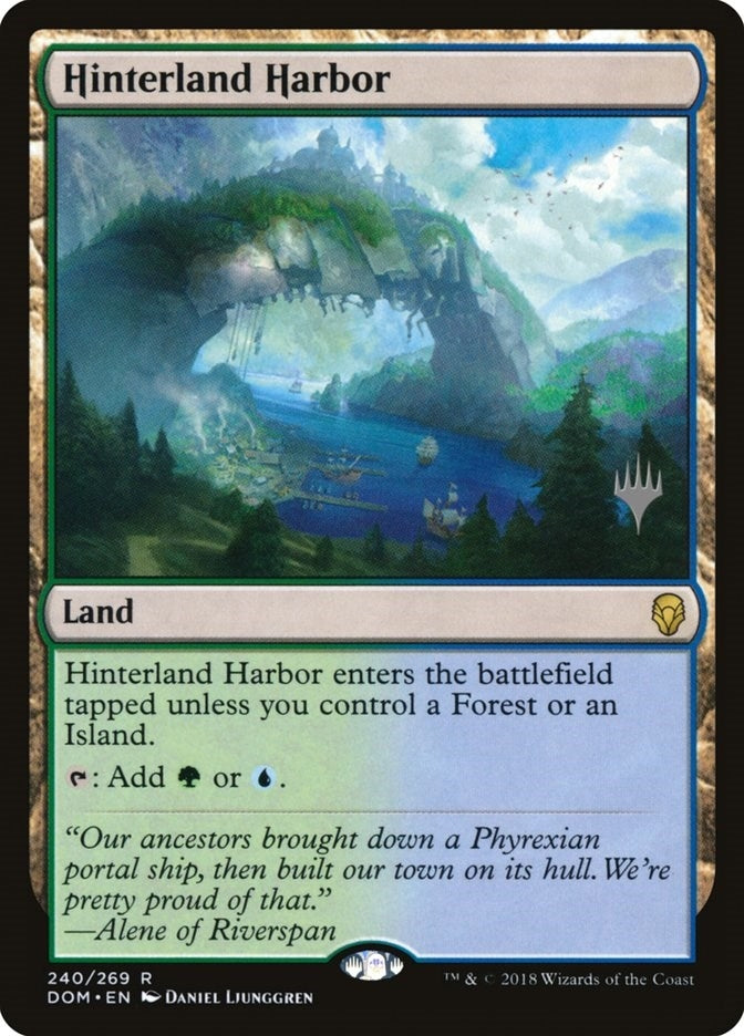 Image for Hinterland Harbor (240) [Core Set 2020] - Magic: The Gathering