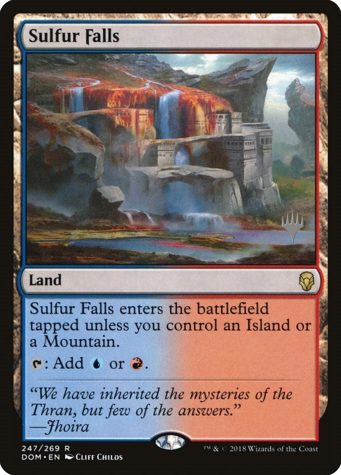 Image for Sulfur Falls (247) [Core Set 2020] - Magic: The Gathering