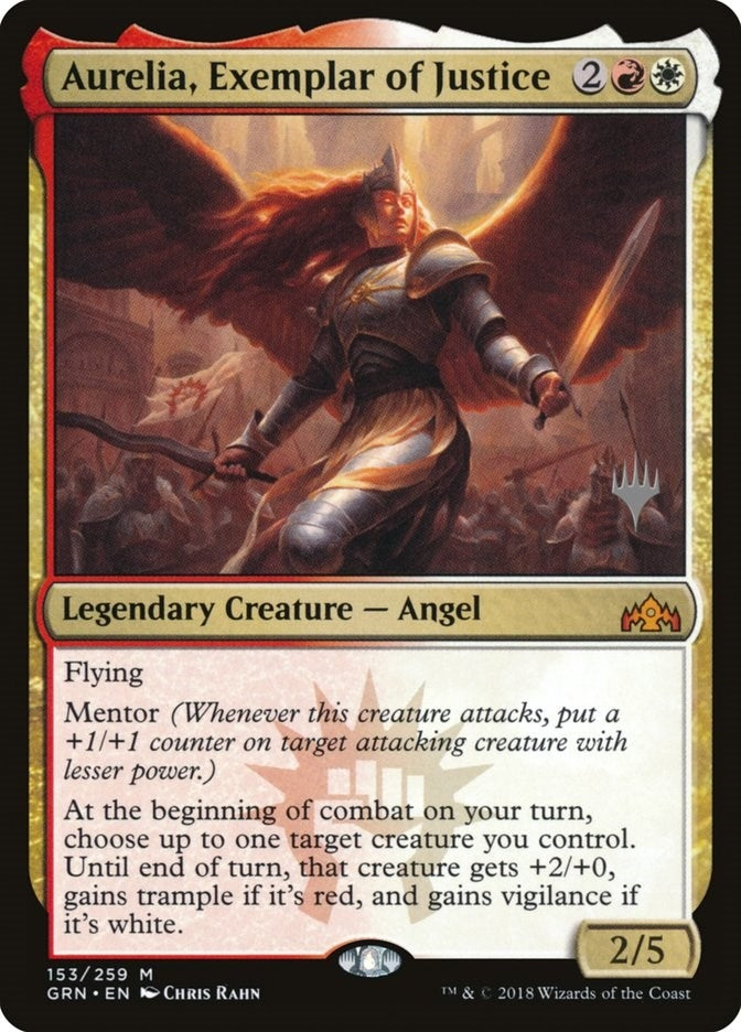 Image for Aurelia, Exemplar of Justice (153) [Core Set 2020] - Magic: The Gathering