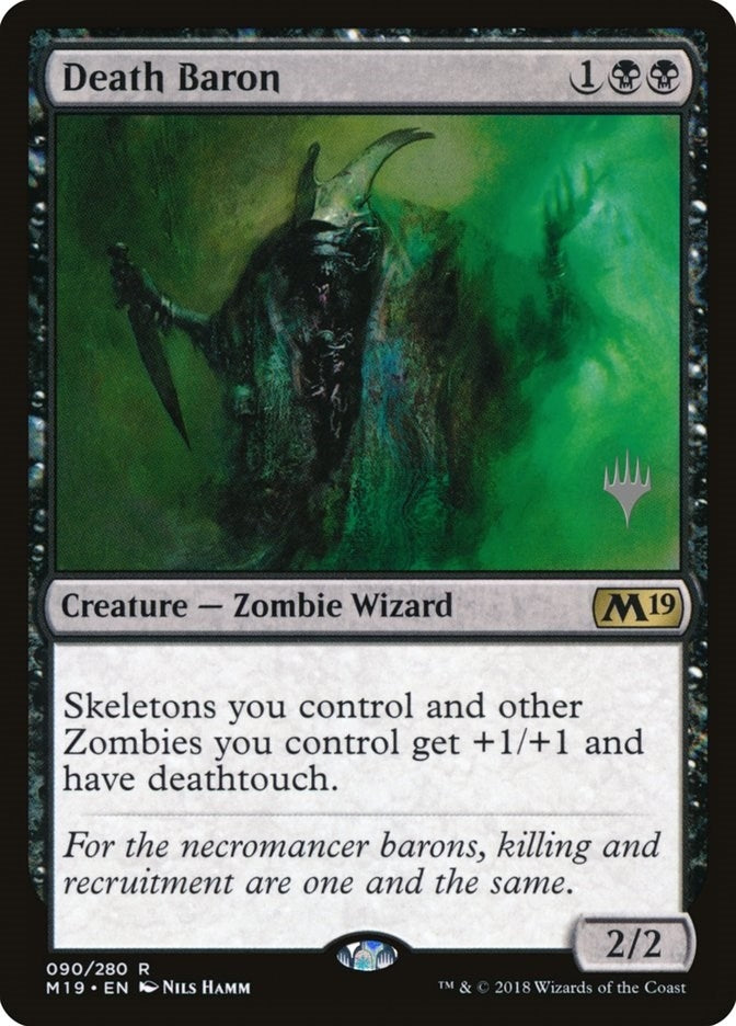 Image for Death Baron (90) [Core Set 2020] - Magic: The Gathering