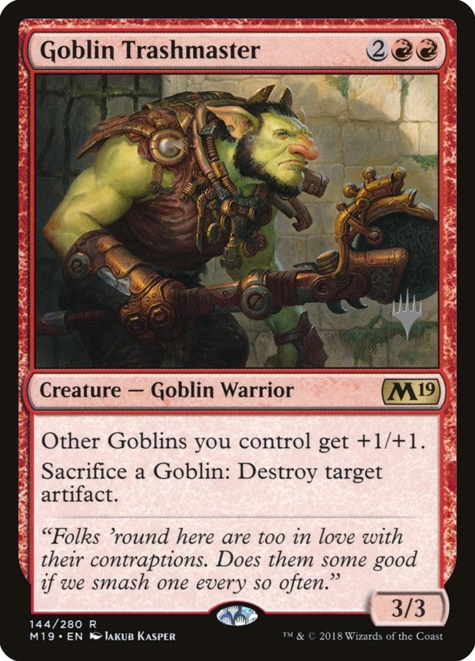 Image for Goblin Trashmaster (144) [Core Set 2020] - Magic: The Gathering